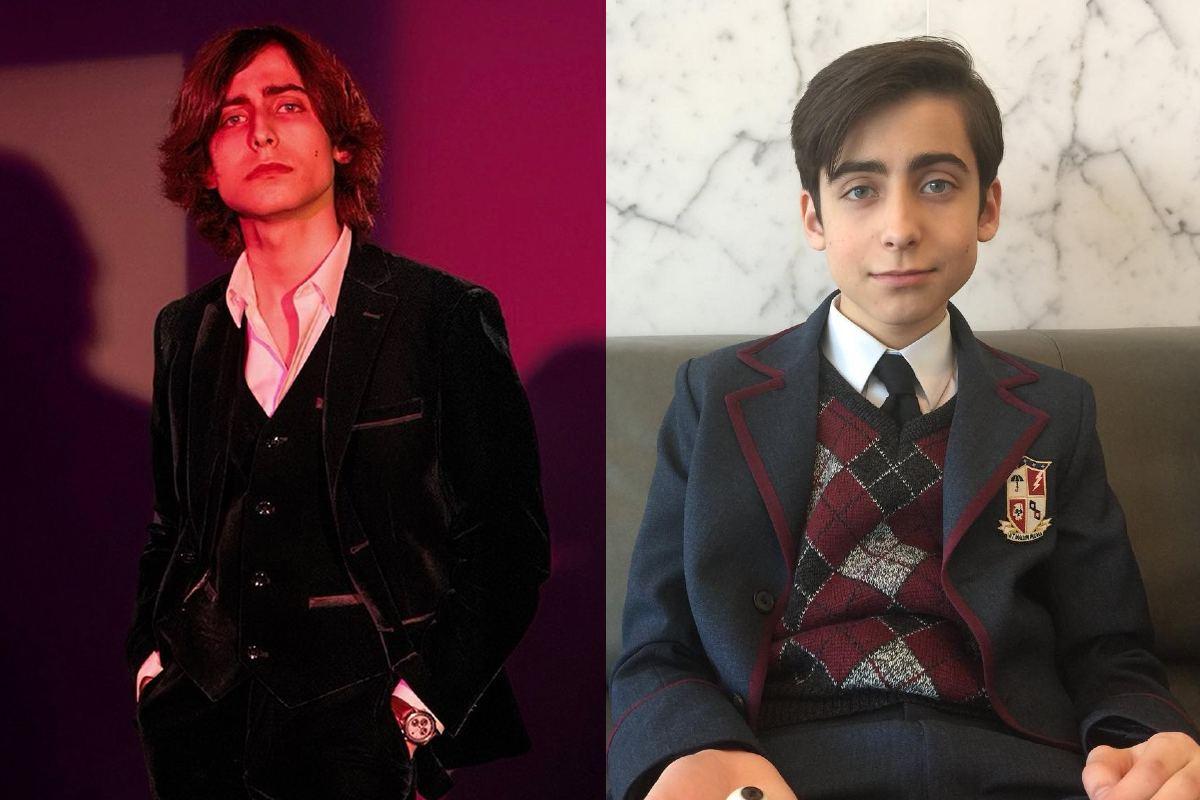 Este es el radical cambió físico de Aidan Gallagher