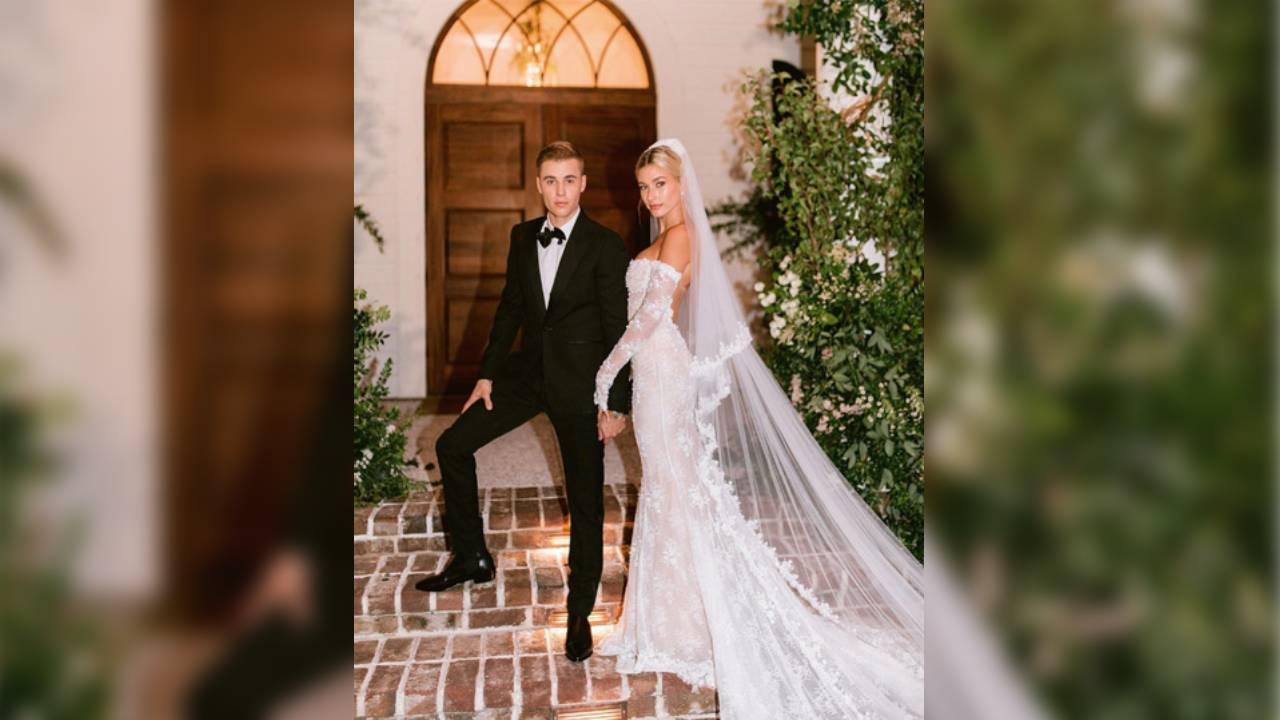 ¡Justin y Hailey Bieber celebran su cuarto aniversario de bodas!