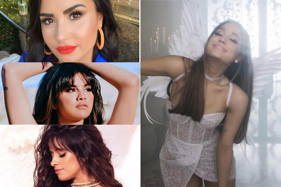 Filtran mensajes de Ariana Grande hablando mal de Selena Gomez, Camila Cabello y Demi Lovato