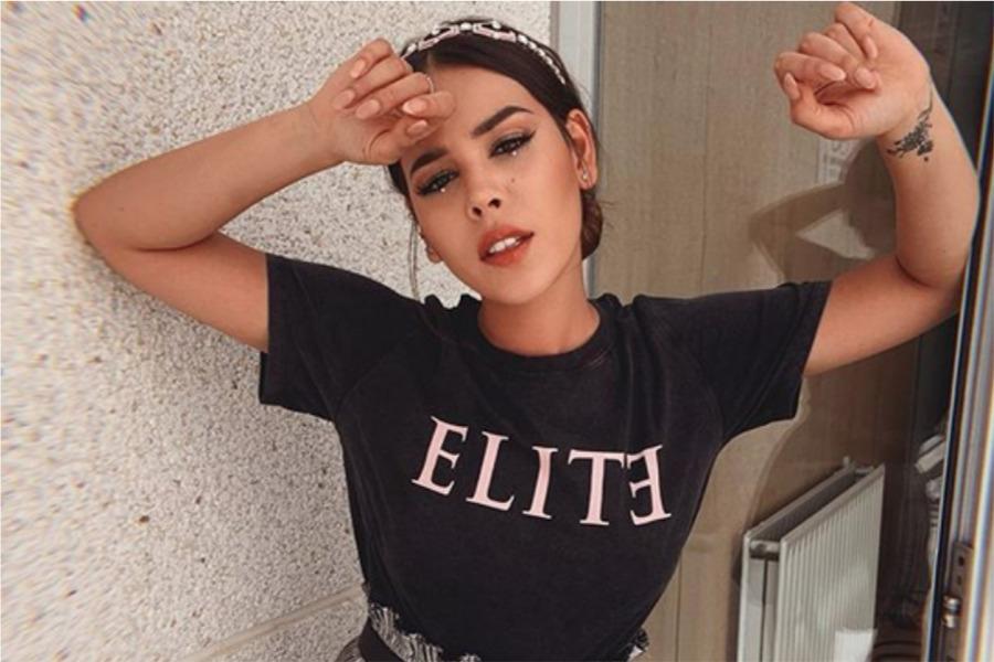 Así lucía Danna Paola antes de transformar su rostro con cirugías plásticas