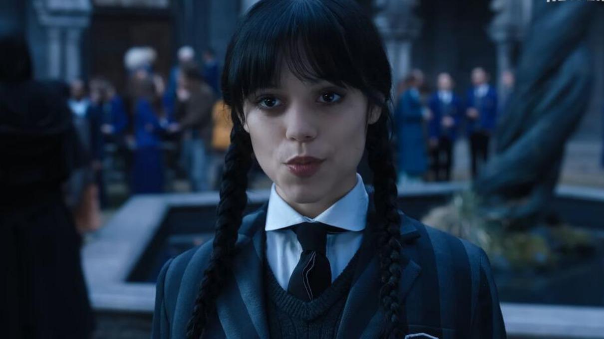 Las escenas que eliminó Tim Burton de Jenna Ortega en Merlina por sonreír