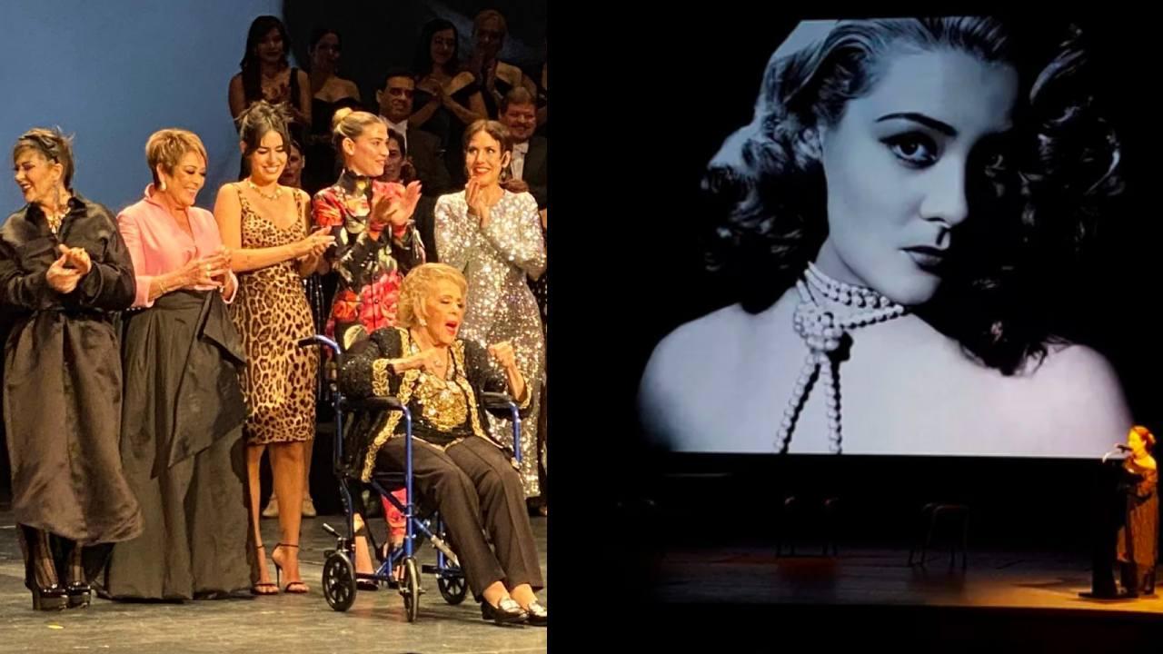 Así se vivió el homenaje a Silvia Pinal en Bellas Artes