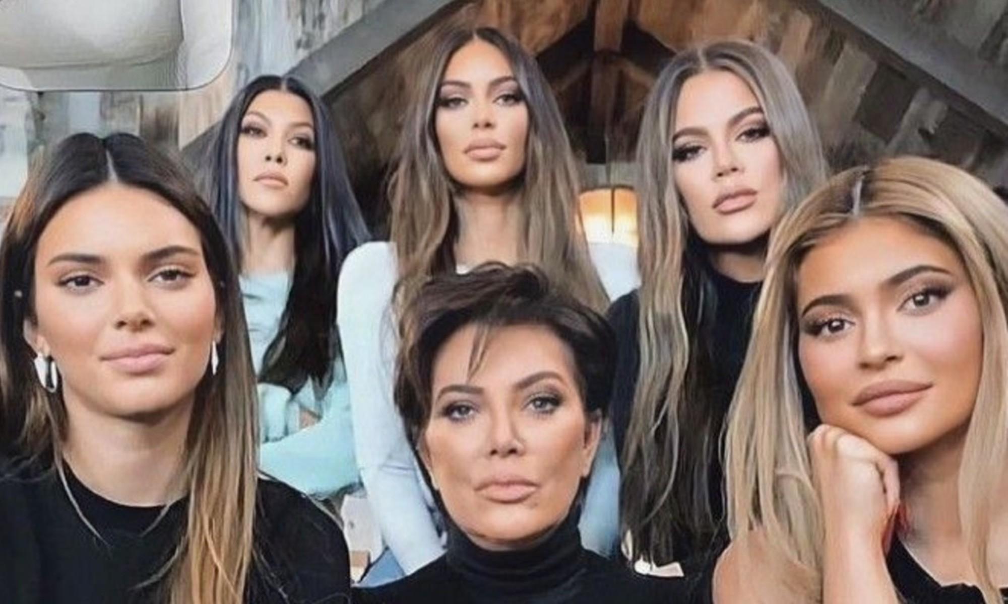 Así se verán las hermanas Kardashian-Jenner cuando sean mayores, según una cuenta de Instagram