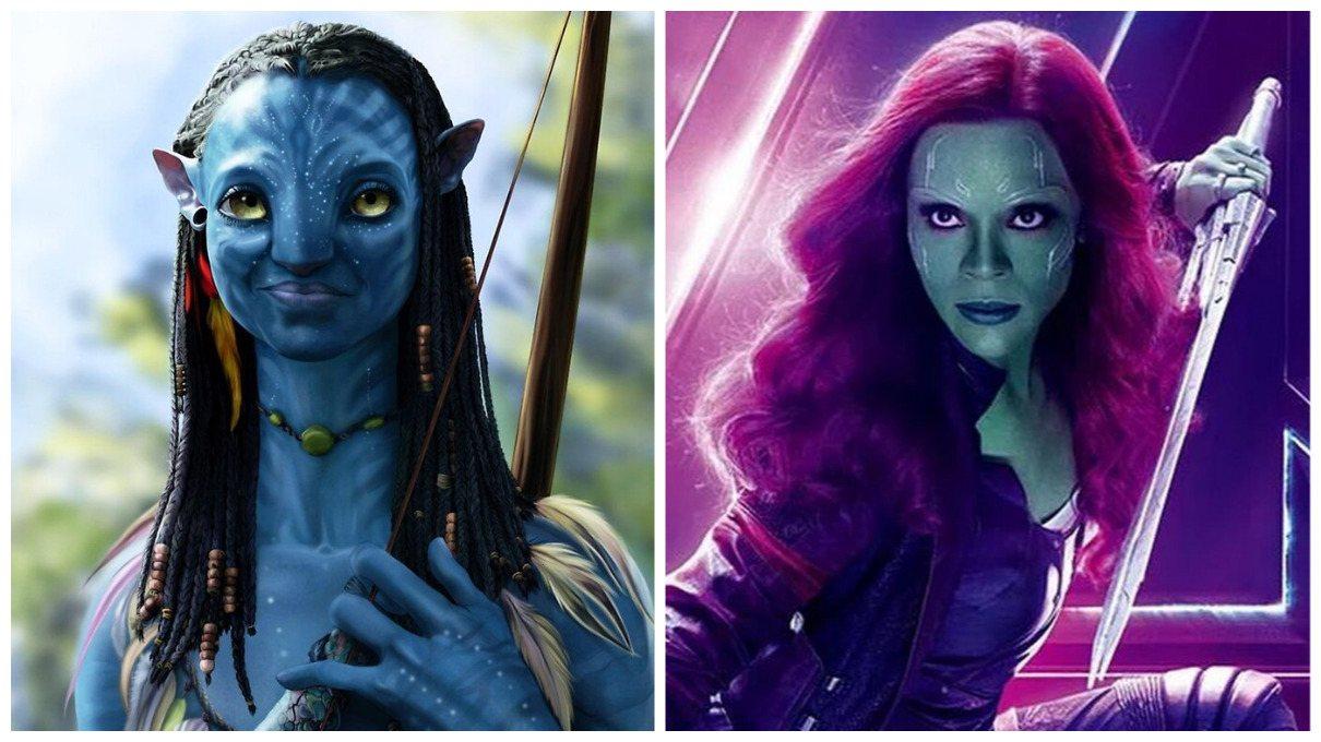 Cuáles son las similitudes entre Neytiri y Gamora según Zoe Saldaña