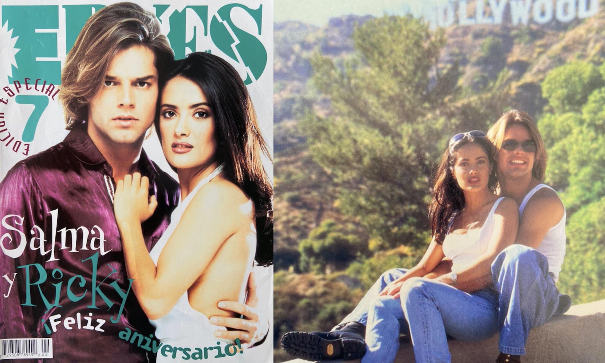 ¿Qué pasaba en la carrera de Ricky Martin y Salma Hayek en 1995?