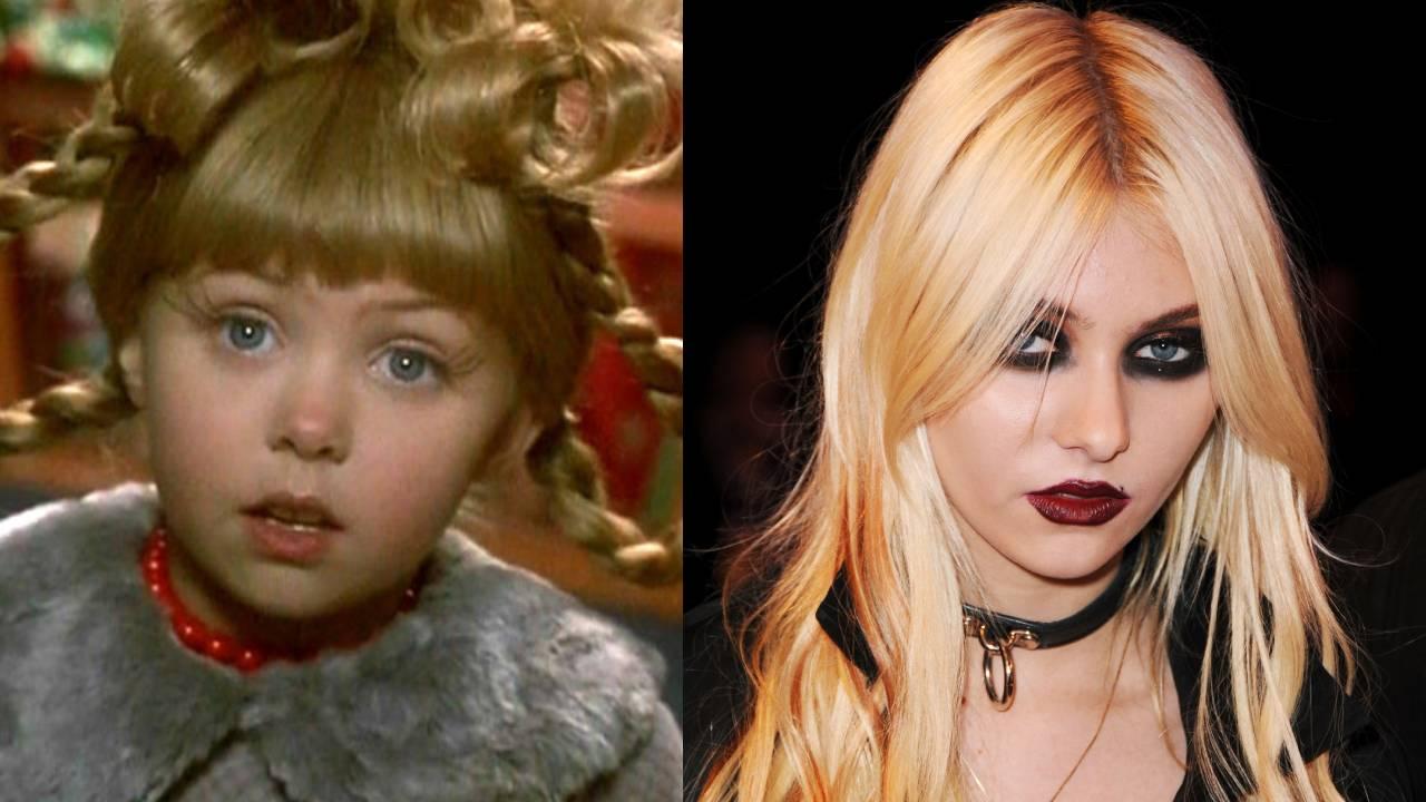 La transformación de Taylor Momsen, la tierna niña de la película “El Grinch”