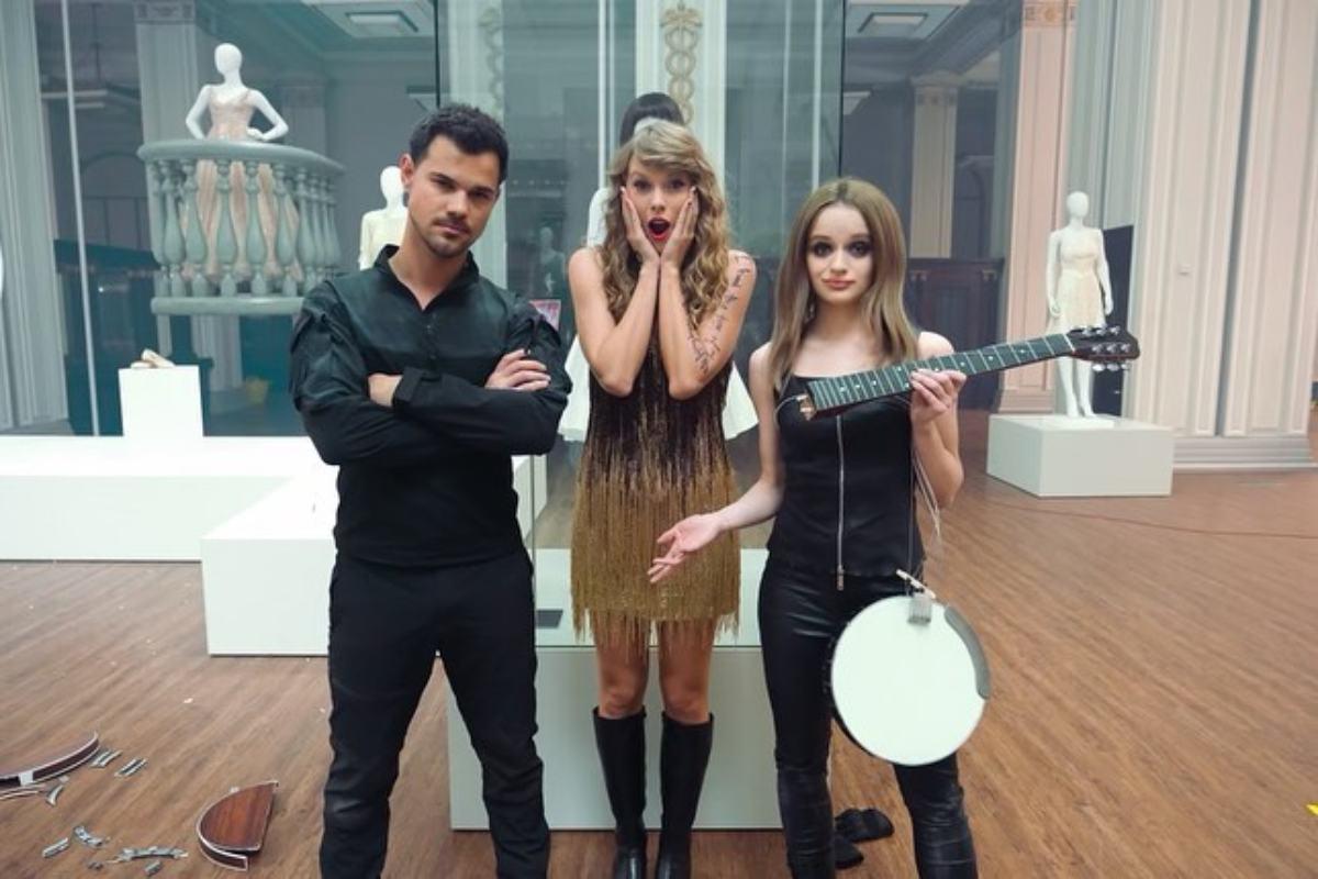 Taylor Swift invita a su ex Taylor Lautner al escenario y estrenan video juntos