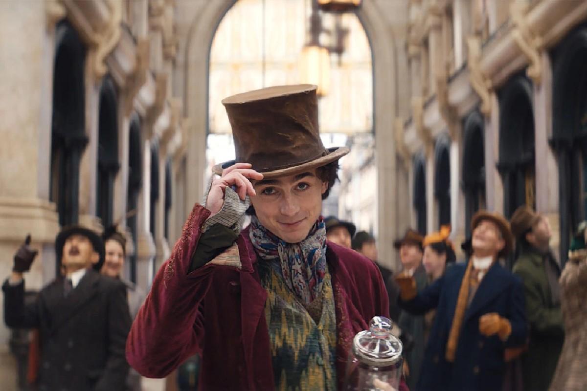 Así luce Timothée Chalamet como “Wonka” en el primer trailer de la película