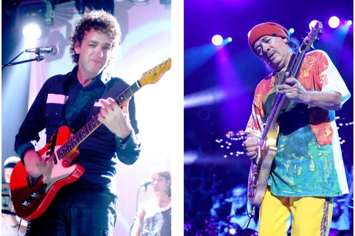 Así fue el día que Gustavo Cerati y Carlos Santana tocaron juntos