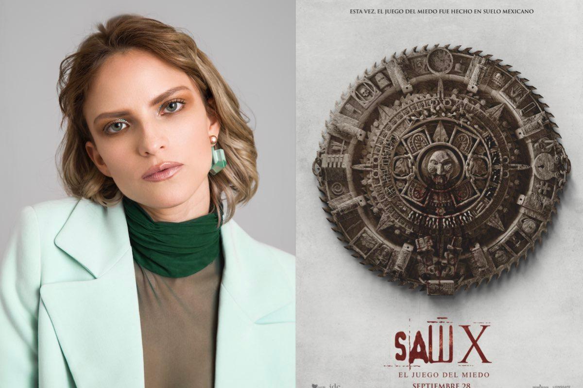 Paulette Hernández nos habló en exclusiva de ‘Saw X: El juego del miedo’ (ENTREVISTA)