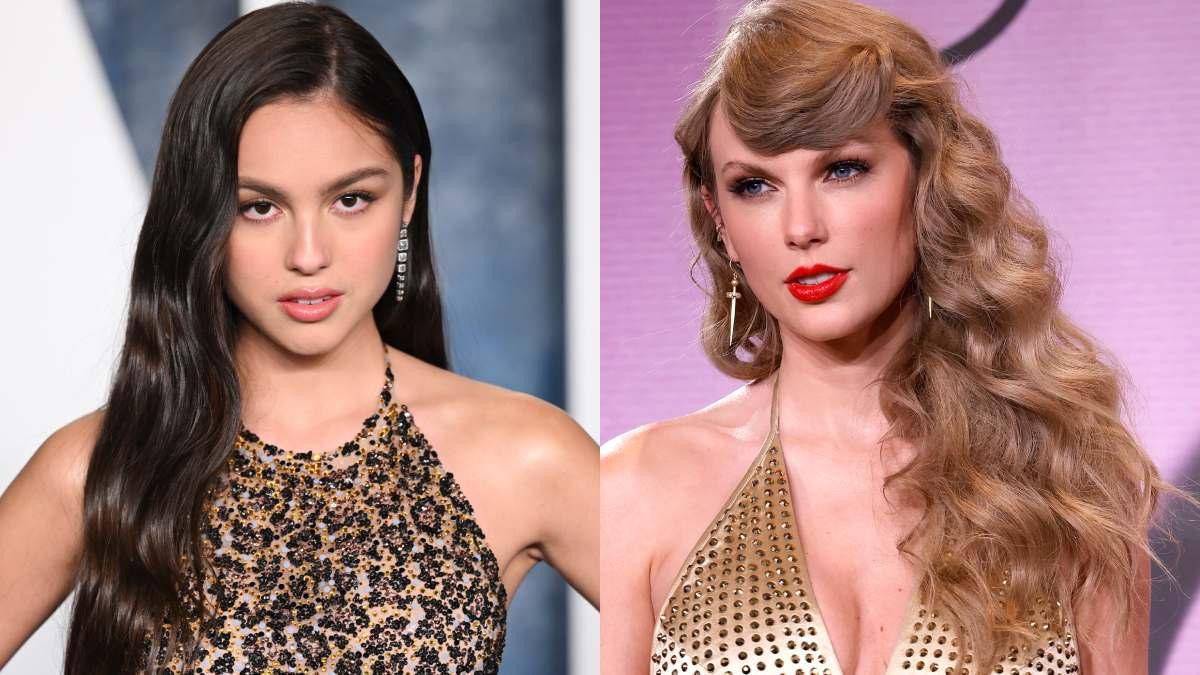 A Treta entre Taylor Swift e a Olivia Rodrigo #oliviarodrigo #taylorsw