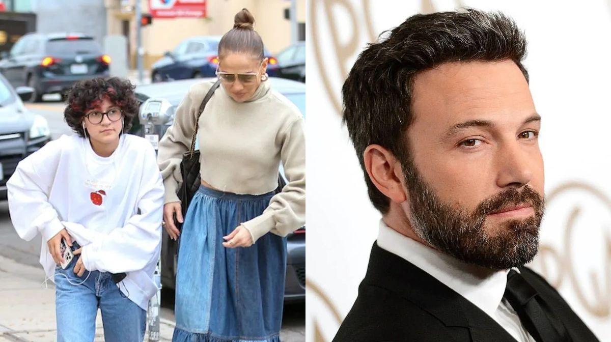 Captan a Emme Muñiz, la hija de Jlo, paseando por Disney con la ex de Ben Affleck