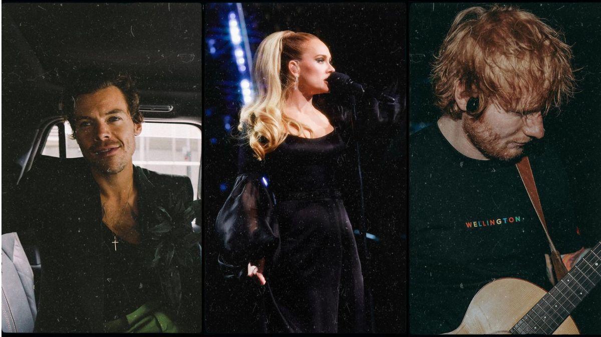 Harry Styles, Adele y Ed Sheeran entre los cantantes ingleses más ricos, con menos de 35 años de edad