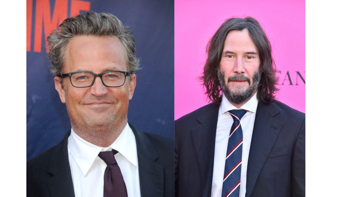 Matthew Perry quitará nombre de Keanu Reeves de su libro