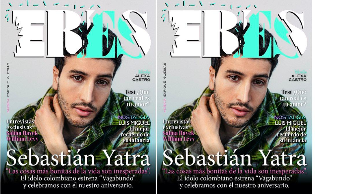 Cumplimos un año, y para festejarlo, tenemos en portada a Sebastián Yatra