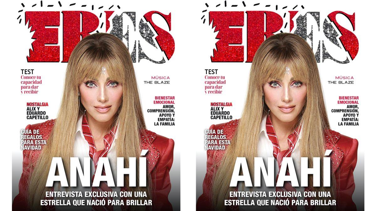 ¡Cerramos el año con Anahí en portada!