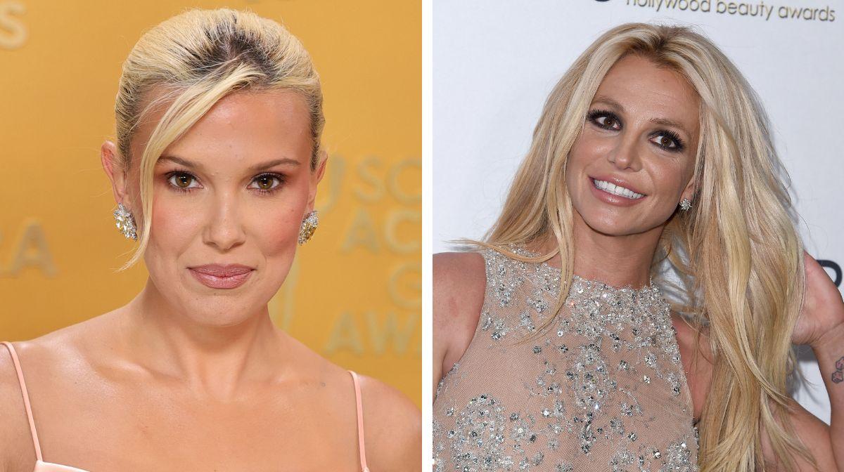 Millie Bobby Brown levanta la mano para interpretar a Britney Spears