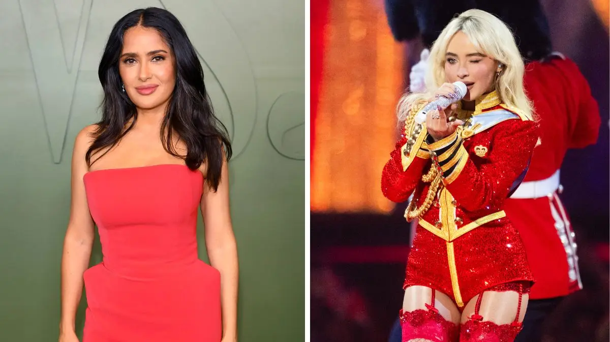 Sabrina Carpenter manda arrestar a Salma Hayek en pleno concierto en Londres