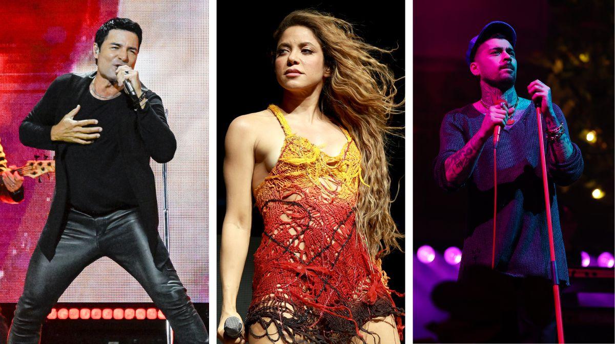 Chayanne, Shakira, Vive Latino 2025, ZAYN: Los conciertos y festivales que no te puedes perder en marzo